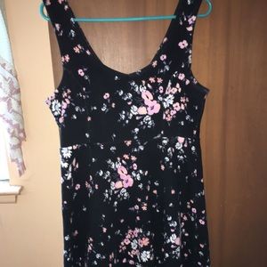 Black Floral Sundress